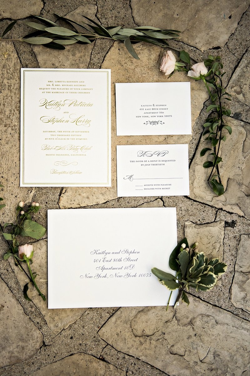 Gold %26 Ivory Wedding Invitation Suite
Photography: Laurie Bailey Photography
Read More:
http://www.insideweddings.com/weddings/oceanfront-wedding-ceremony-classic-romantic-ballroom-reception/854/ gold ivory invitation suite wedding calligraphy
