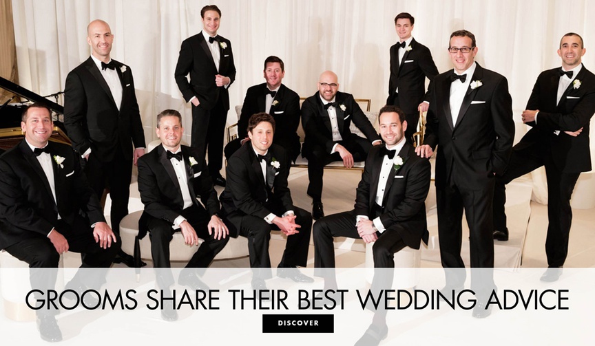 Best Groom Advice 2018
Article: 20 Real Grooms Share Their Wedding Advice for Couples
Photography: Bob %26 Dawn Davis Photography
Read More:
http://www.insideweddings.com/news/planning-design/20-real-grooms-share-their-wedding-advice-for-couples/4518/ 20 real grooms share their best wedding advice for other grooms and couples