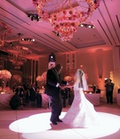 Pink Dance Floor
Photography: John Derryberry Photography
Read More:
http://www.insideweddings.com/weddings/glamorous-pink-ballroom-wedding-in-austin-texas/214/ bride and groom dance on pink dance floor