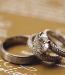 Sparkling Wedding Rings
Photography: J. Cogliandro Photography
Read More:
http://www.insideweddings.com/weddings/angela-mecca-and-owen-daniels/540/ Angela Mecca and Owen Daniels wedding bands
