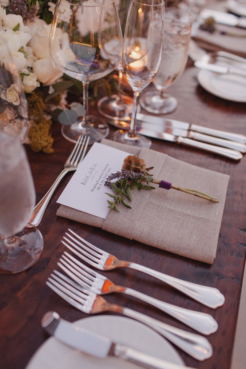 Reception Décor Photos Rustic Place Setting Inside Weddings