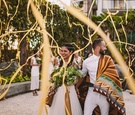 Yellow Streamers for Recessional