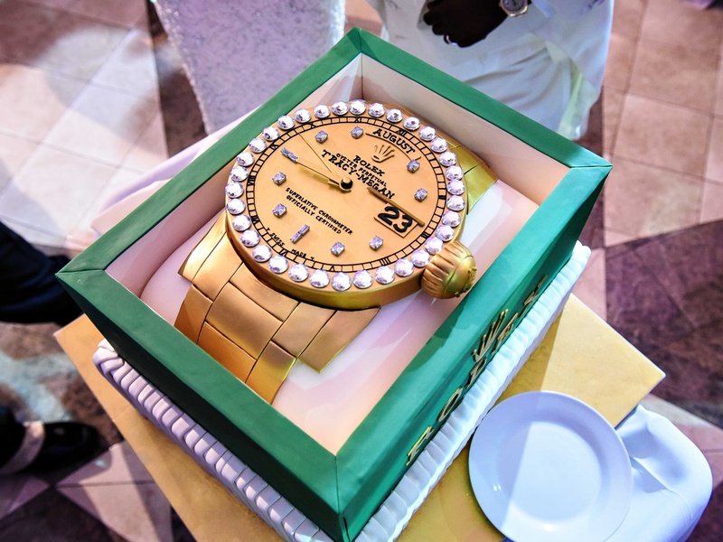 Cakes \u0026 Desserts Photos , Tracy Morgan\u0027s Rolex Cake , Inside
