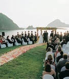 Oceanfront Ceremony
Photography: Tony Florez Photography
Read More:
http://www.insideweddings.com/weddings/colorful-destination-wedding-at-el-careyes-resort-spa-in-mexico/57/ El Careyes Resort & Spa beachside wedding