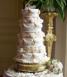 Fairy-Tale Wedding Cake
Photography: MBV Photography
Read More:
http://www.insideweddings.com/weddings/elegant-all-white-affair-at-rosecliff-mansion-in-rhode-island/288/ Princess wedding cake with horse and carriage topper