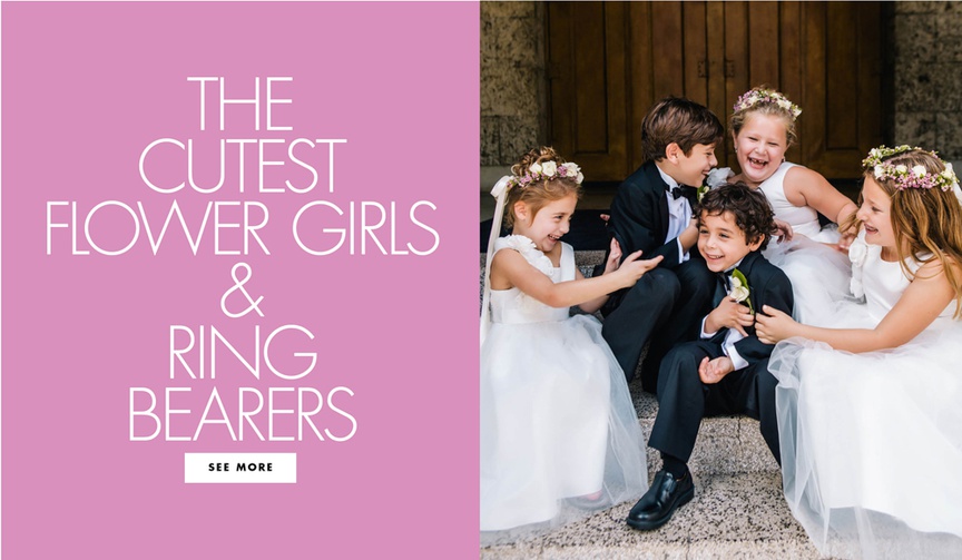 Adorable Flower Girls %26 Ring Bearers
Article: Adorable Flower Girl %26 Ring Bearer Outfit Ideas
Photography: Vue Photography
Read More:
http://www.insideweddings.com/news/planning-design/adorable-flower-girl-ring-bearer-outfit-ideas/4679/ the cutest flower girls and ring bearers at real weddings