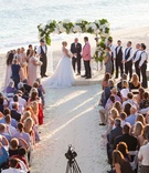 Vows Exchanged by the Sand
Photography: Simone Photography
Read More:
http://www.insideweddings.com/weddings/tropical-destination-wedding-at-a-beach-house-in-cabo-san-lucas/1080/ cabo san lucas destination wedding at private beach house by the ocean