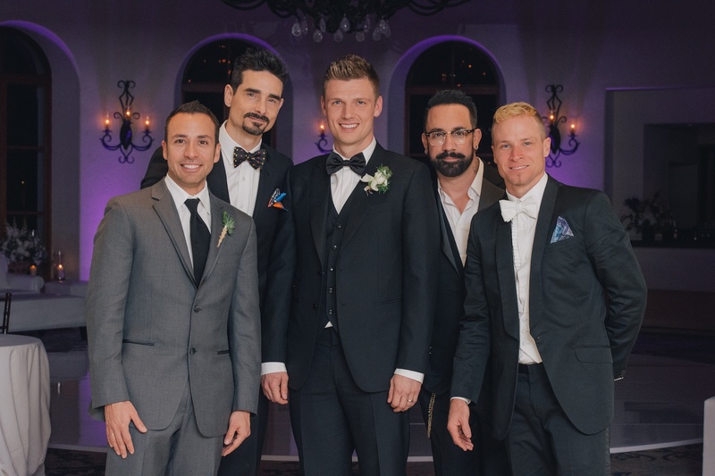 Guests & Family Photos Backstreet Boys at Nick Carter's Wedding(01)