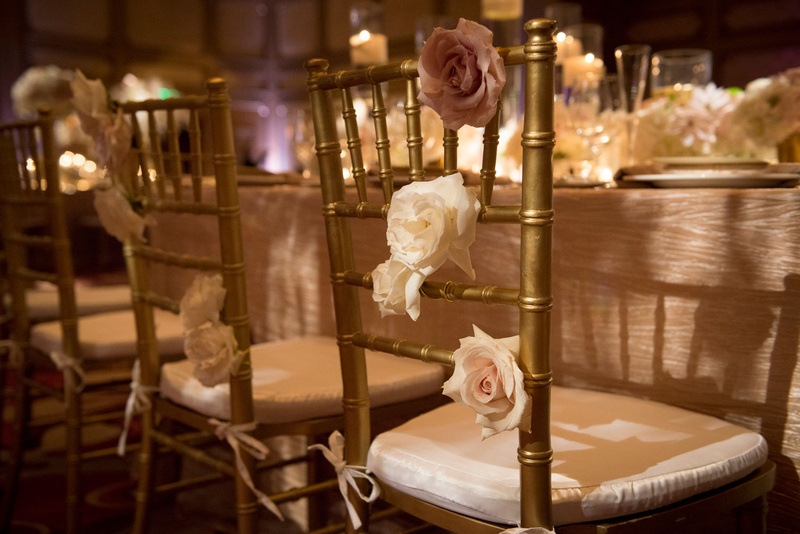 Wedding Chairs with Fresh Roses
Photography: Boyd Harris Photographs
Read More:
http://www.insideweddings.com/weddings/a-jeweled-floral-wedding-at-fairmont-grand-del-mar-in-san-diego/745/ gold chiavari wedding chairs decorated with ivory and blush rose flowers