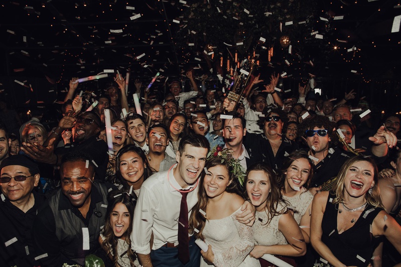 Wedding Guests %26 Couple with Confetti
Photography: Grant Daniels Photography
Read More:
http://www.insideweddings.com/weddings/outdoor-ceremony-tented-reception-with-cozy-fall-color-palette/1183/ wedding guests at wedding reception confetti after party happy friends and family