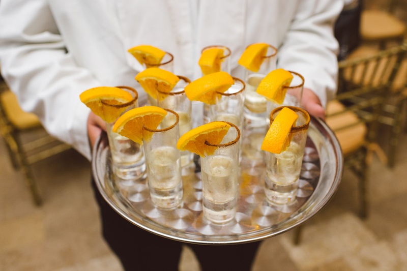 Tequila Toast
Photography: J. Cogliandro Photography
Read More:
http://www.insideweddings.com/weddings/angela-mecca-and-owen-daniels/540/ Owen Daniels and Angela Mecca's wedding drinks