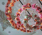Ceiling Floral Sculpture