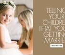 How to Tell the Kids About Your Engagement
Article: How to Tell the Kids About Your Engagement
Photography: Brett Hickman Photographers
Read More:
http://www.insideweddings.com/news/planning-design/how-to-tell-the-kids-about-your-engagement/3524/ blonde flower girl in white dress and flower crown smiling with bride in background