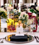 Wedding Reception Table with Mirror Runner
Photography: Kim Fox Photography
Read More:
http://www.insideweddings.com/weddings/luxe-vintage-inspired-winter-wedding-in-downtown-los-angeles/1082/ Wedding reception table with mirror runner orchids and floating candles, white pink burgundy flowers