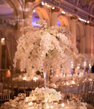 Orchid, Rose %26 Hydrangea Flower Arrangement
Photography: The Day by Ira Lippke
Read More:
http://www.insideweddings.com/weddings/opulent-luxury-wedding-with-timeless-color-palette-in-new-york-city/1199/ wedding reception rount table tall centerpiece orchid rose hydrangea flowers gold rim glassware