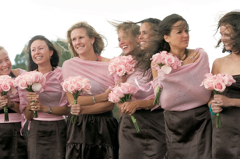 Brown Bridesmaids Dresses