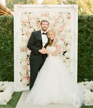 Bride and Groom
Photography: KT Merry Photography
Read More:
http://www.insideweddings.com/weddings/a-gorgeous-and-elegant-outdoor-florida-wedding/536/ Bride in a Monique Lhuillier gown with a lace bodice and veil with groom in a black tuxedo