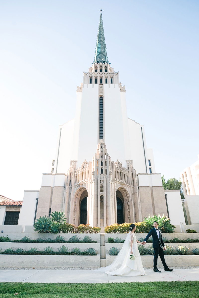 Bride %26 Groom at Westwood Church
Photography: Michelle Beller Photography
Read More:
http://www.insideweddings.com/weddings/classic-ceremony-beachfront-ballroom-reception-in-santa-monica/1234/ wedding ceremony church venues in los angeles westwood united methodist church bride groom in front