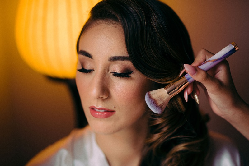 Bride with Flawless Makeup
Photography: Kesha Lambert Photography
Read More:
http://www.insideweddings.com/weddings/personalized-ceremony-with-pink-florals-at-a-loft-in-new-york-city/1210/ bride getting makeup done, bridal makeup inspiration, natural lipstick