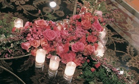 Pink Roses in Heart Shape
Photography: Michael Adams Photography
Read More:
http://www.insideweddings.com/weddings/a-romantic-pink-rose-wedding-at-empire-polo-club-in-california/46/ Votive candles and pink rose heart on table