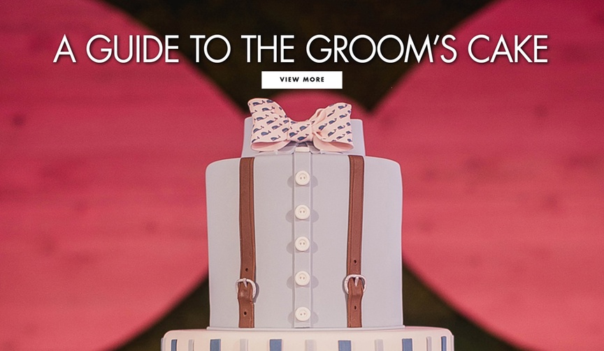 Groom's Cake Guide
Article: Should You Have a Groom’s Cake at Your Wedding?
Photography: Shaun Menary Photography
Read More:
http://www.insideweddings.com/news/planning-design/should-you-have-a-grooms-cake-at-your-wedding/4638/ a guide to the groom's cake should you have a second wedding cake