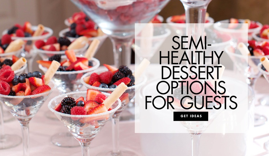 See 21 wedding cake and dessert ideas that are almost guilt-free.
