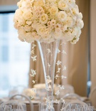 Tall Centerpiece with Cascading Orchids
Photography: Studio This Is
Read More:
http://www.insideweddings.com/weddings/glamorous-city-style-real-wedding-at-a-luxury-hotel-in-chicago/1217/ wedding reception flower arrangement white rose hydrangea cascading orchids