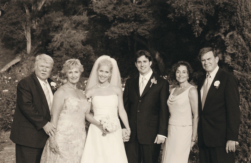Parents of Bride %26 Groom
Photography: Amy Kumler Photography
Read More:
http://www.insideweddings.com/weddings/outdoor-wedding-at-a-california-rose-farm/18/ Black and white photo of newlyweds with their mothers and fathers