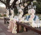 Head Table with Sweetheart Table