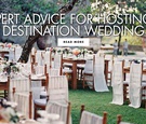 Expert Destination Wedding Advice