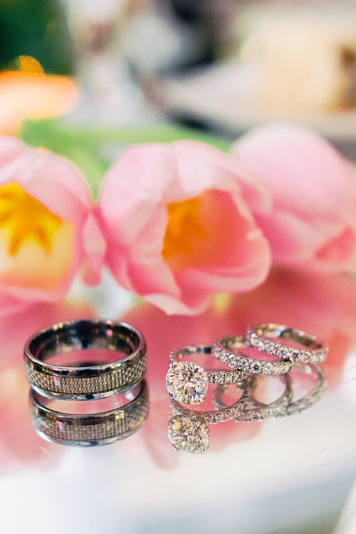 Brooke %26 Mitchell's Wedding Rings
Photography: Lauren Gabrielle Photography
Read More:
http://www.insideweddings.com/weddings/nfl-player-mitchell-schwartzs-luxe-wedding-at-a-historical-venue/1265/ wedding rings Brooke Squires and Mitchell Schwartz nfl player unique men's band solitaire ring