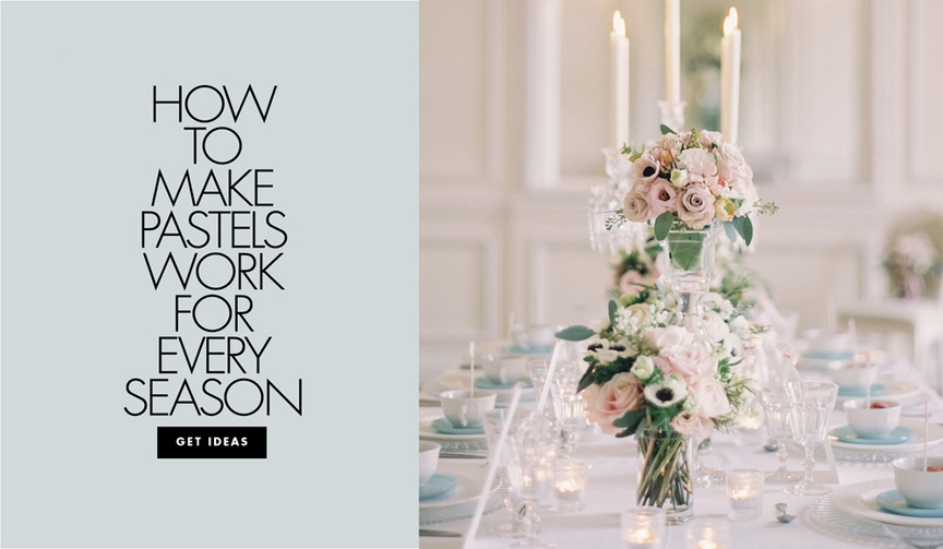 Why Pastels Can Work for Any Wedding
Article: Why Pastels Can Work for Any Wedding
Photography: Milton Photography
Read More:
http://www.insideweddings.com/news/planning-design/why-pastels-can-work-for-any-wedding/3923/ pastel color scheme for weddings in every season, fall pastel wedding, winter pastel wedding