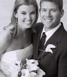 Happy Bride and Groom
Photography: Sean Randall Photography
Read More:
http://www.insideweddings.com/weddings/producer-david-brauns-wedding-at-natural-history-museum-in-atlanta/198/ Black and white photo of husband and wife