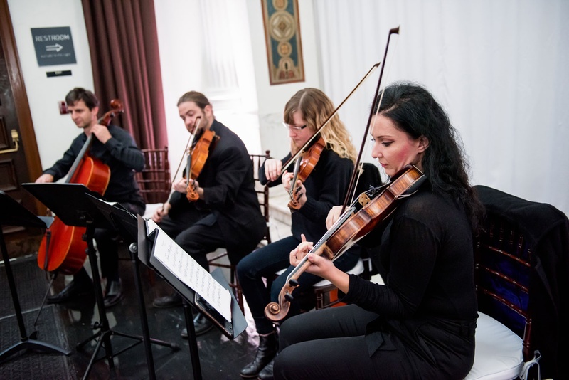 LA String Quartet at Ceremony
Photography: Kim Fox Photography
Read More:
http://www.insideweddings.com/weddings/luxe-vintage-inspired-winter-wedding-in-downtown-los-angeles/1082/ Wedding ceremony with violin viola cello string quartet los angeles at vibiana wedding ceremony
