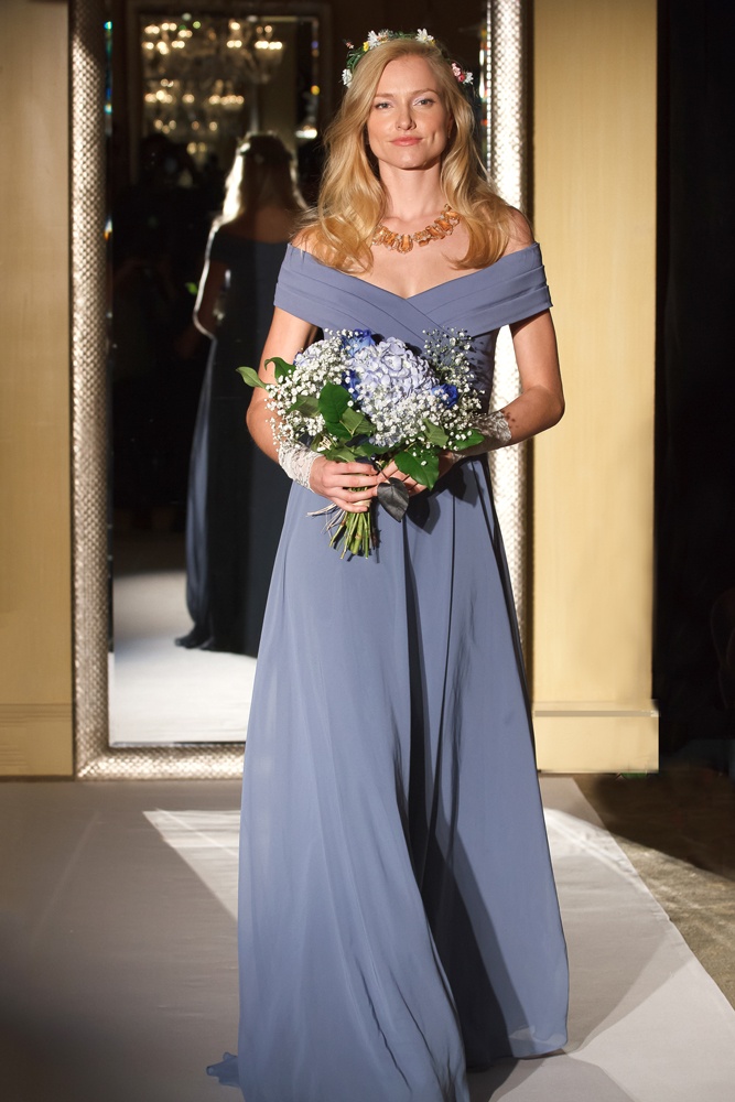 david's bridal off the shoulder bridesmaid