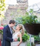Bride-to-Be with Future Husband and Bag
Photography: Maya Myers Photography
Read More:
http://www.insideweddings.com/weddings/colorful-tented-rehearsal-dinner-with-garden-elements-in-brooklyn/1188/ rehearsal dinner photography, bride clutch bag, rehearsal dinner outfit inspiration