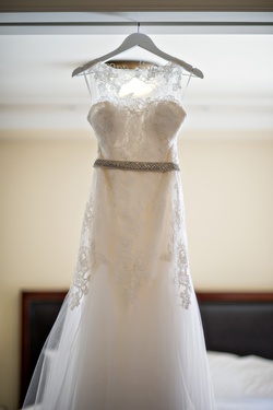 Photography: B%26G Photography
Read More:
http://www.insideweddings.com/inspiration/board/256/elasnier/lovely-in-lace/ a-line gown with lace overlay and illusion neckline