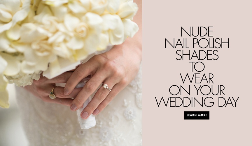 Nude Nail Polish Colors to Try
Article: 15 Nude Nail Polish Shades for Your Wedding
Photography: Karlisch Photography
Read More:
http://www.insideweddings.com/news/beauty/15-nude-nail-polish-shades-for-your-wedding/4049/ Discover 15 different shades of nude nail polish to try for your wedding day!