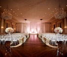 Wood Floor Ballroom Ceremony