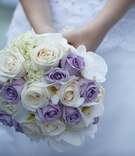 Lavender %26 Ivory Bridal Bouquet
Photography: Dalal Photography
Read More:
http://www.insideweddings.com/weddings/glam-modern-wedding-with-purple-decor-in-los-angeles-california/342/ Wedding bouquet flowers purple and white roses