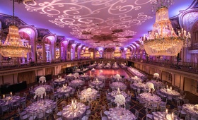 Grand Ballroom Wedding in Chicago
Photography: Carasco Photography
Read More:
http://www.insideweddings.com/weddings/colorful-church-ceremony-purple-ballroom-reception-in-chicago/713/ Wedding reception in Grand Ballroom at Hilton Chicago