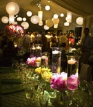 Garden Reception Centerpiece
Photography: Melissa Mermin | Love Stories
Read More:
http://www.insideweddings.com/weddings/charming-english-garden-wedding-in-new-jersey/284/ Floating candle and flower centerpiece tent wedding