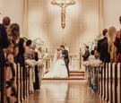 Kiss at Traditional Catholic Ceremony