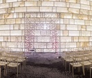 Modern Ceremony Space, Suspended Blooms