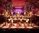 Winter Reception with Bold Décor
