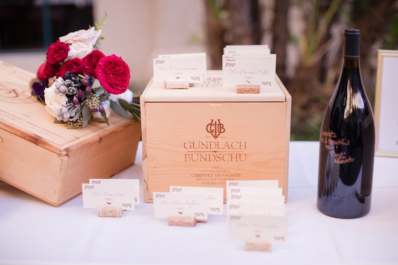 Escort Cards on Wine Cork
Photography: Acqua Photo
Read More:
http://www.insideweddings.com/weddings/balboa-park-wedding-with-wine-inspired-color-scheme-in-san-diego/948/ wedding escort cards on wine corks