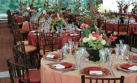Spring-Inspired Tablescape
Photography: Robert Evans Studios
Read More:
http://www.insideweddings.com/weddings/cherry-blossom-inspired-spring-wedding-in-beverly-hills-california/152/ Tented reception at Greystone Mansion decor