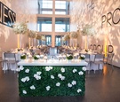 Museum Reception Space, Floral Sweetheart Table