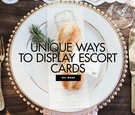 Escort Card Ideas