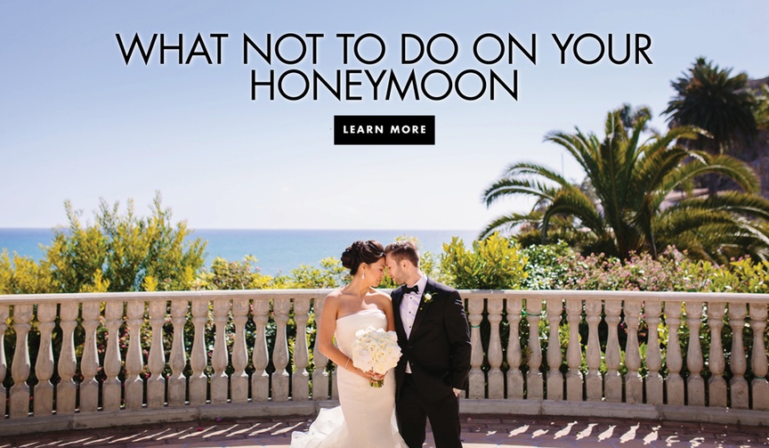 What You Shouldn't Do on Your Honeymoon
Article: What You Shouldn't Do on Your Honeymoon
Photography: Brian Leahy Photography
Read More:
http://www.insideweddings.com/news/travel-honeymoon/what-you-shouldnt-do-on-your-honeymoon/3943/ Three things that may make you regret the all-important trip.